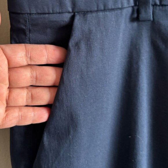 Lululemon Men Front Button Closure Two Side Back Pocket Trouser Navy Blue Sz 38 - Picture 8 of 14